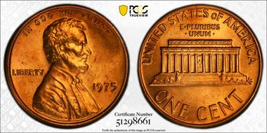 1975 1C MS65RD