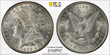 1900-O/CC $1 MS62