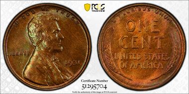 1931 1C MS64RB