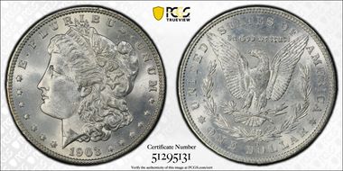 1903-O $1 MS62