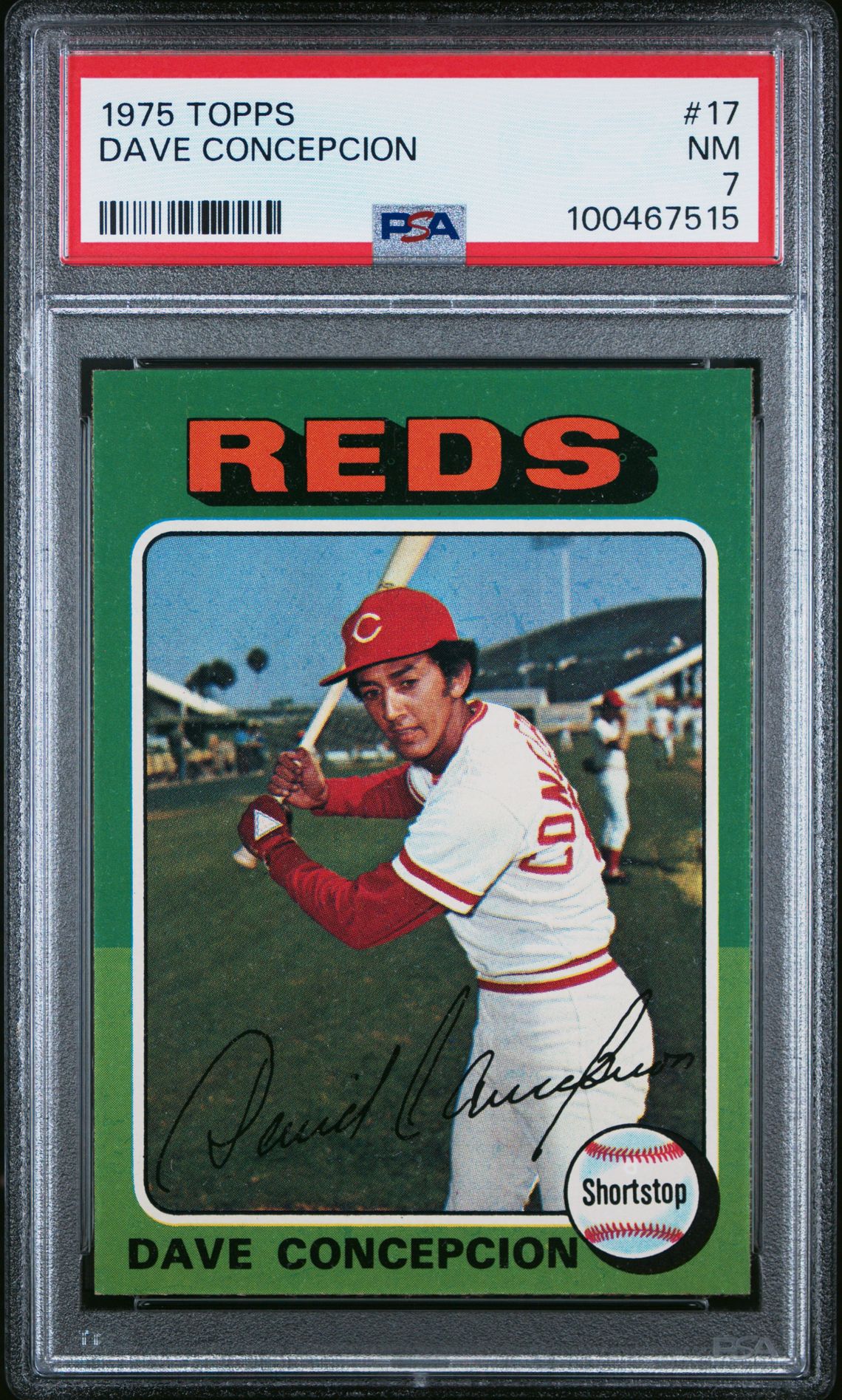 1975 Topps TOPPS #17 Dave Concepcion front