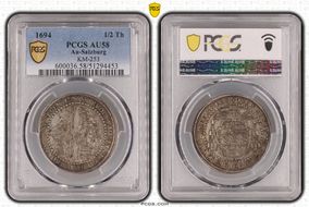 1694 1/2 Th KM-253 AU58