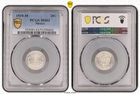 1919-M 20C MS63