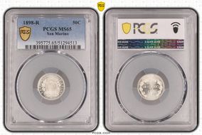 1898-R 50C MS65