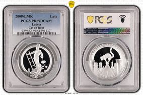 2008-LMK Lats Cat on Roof PR69DCAM