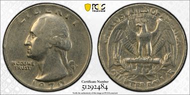 1970-D 25C VF35