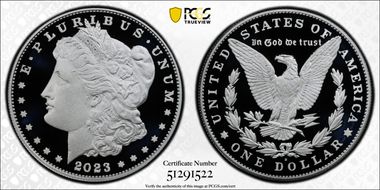 2023-S $1 Morgan Dollar PR70DCAM
