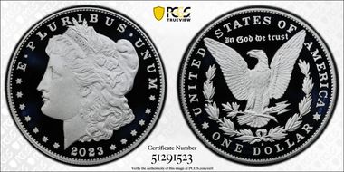 2023-S $1 Morgan Dollar PR70DCAM