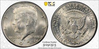 1974-D 50C Doubled Die Obverse N1