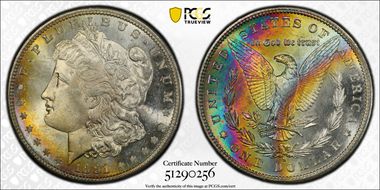 1881-S $1 MS65