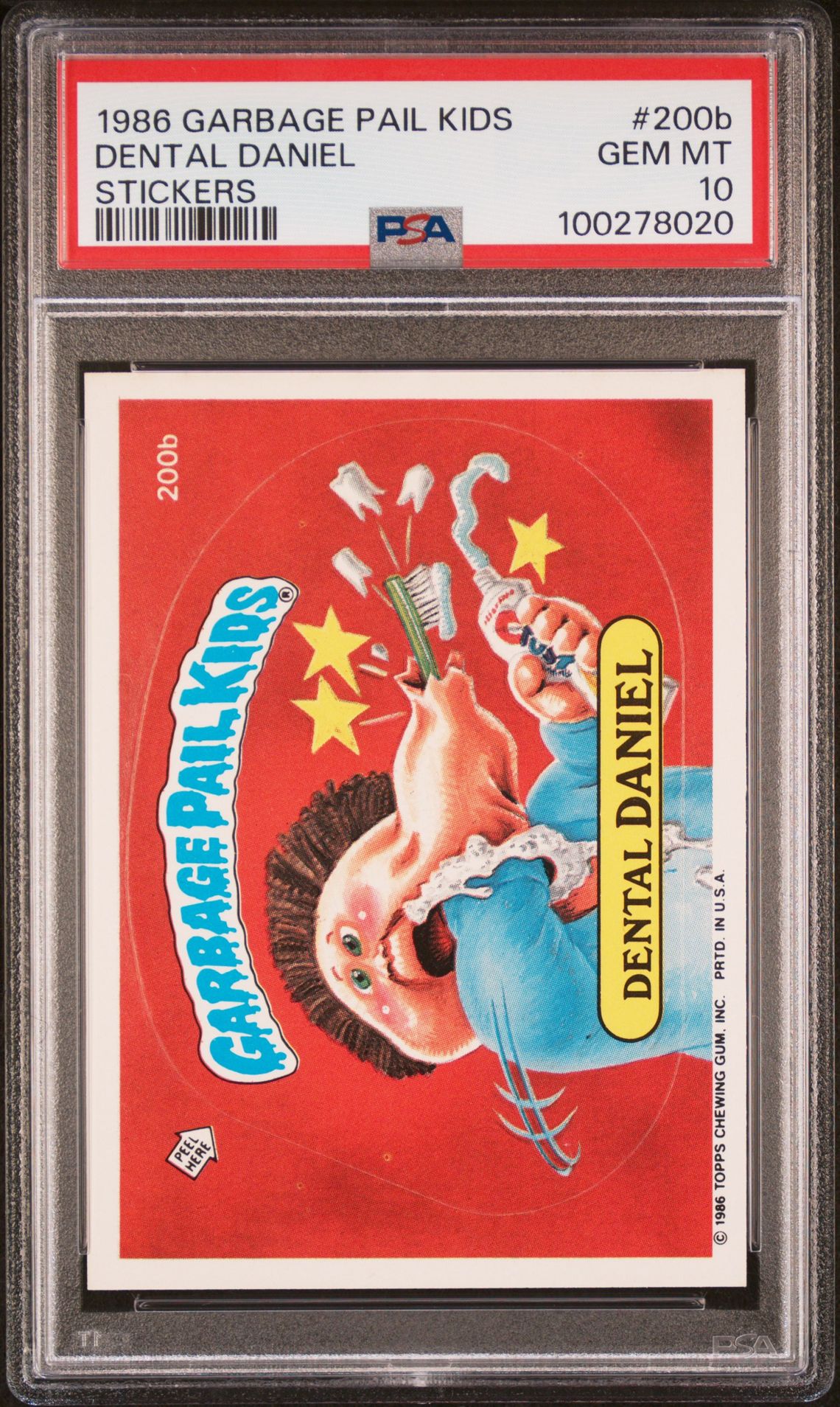 Dental Daniel PSA 10