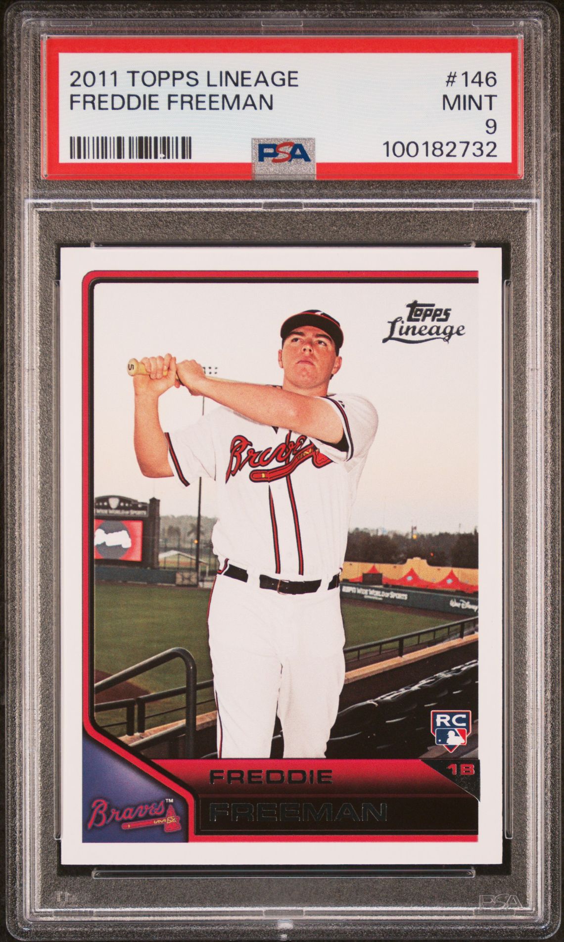 2011 Topps TOPPS LINEAGE #146 Freddie Freeman front