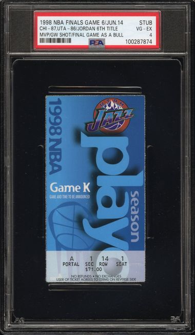 PSA 4 cert 100287874