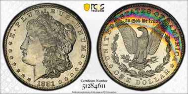 1881-S $1 MS64