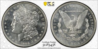 1903 $1 MS66PL