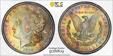 1885-O $1 MS64