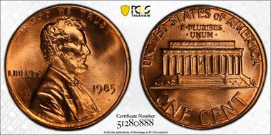 1985 1C MS67RD