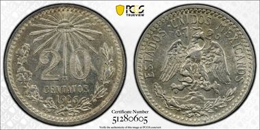 1926-M 20C AU58