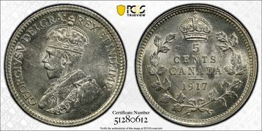 1917 5C MS63