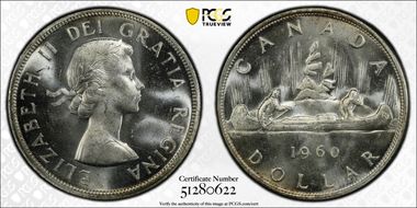 1960 S$1 MS63