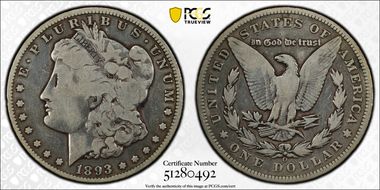 1893-O $1 N1