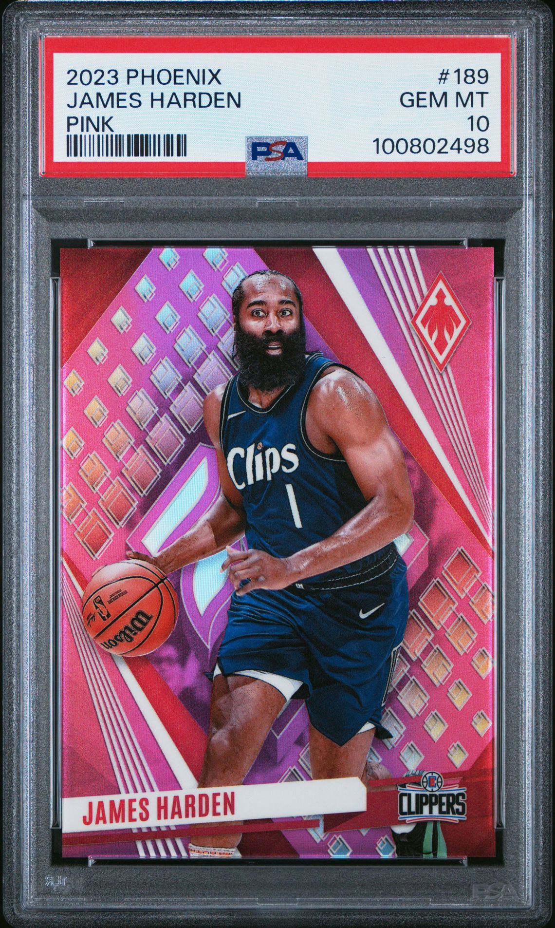 2023 Panini PANINI PHOENIX Pink #189 James Harden front