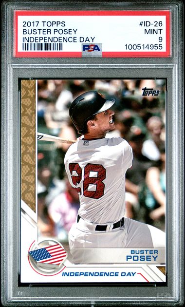 2017 Topps TOPPS INDEPENDENCE DAY #ID-26 Buster Posey front