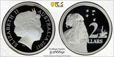 2017 $2 Silver PR69DCAM