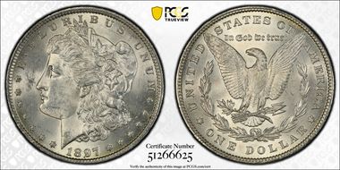 1897 $1 MS63