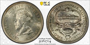 1927(m) Florin Canberra  KM-31 MS62