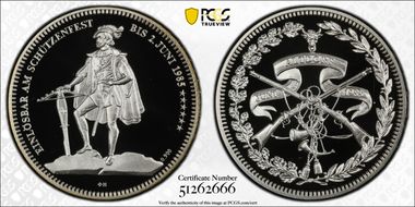 1985 50 Fr Altdorf Haberling-26a PR69DCAM