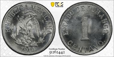 1914 1C KM-628 Aluminum MS65