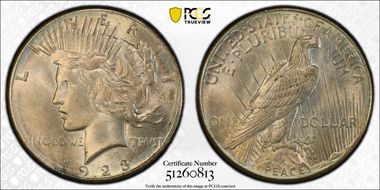 1928 $1 MS63