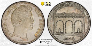 1844 2 Th KM-818 Feldherrnhalle MS65