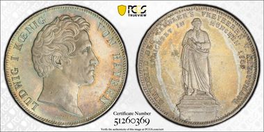 1845 2 Th Baron von Kreittmayr KM-820 MS66