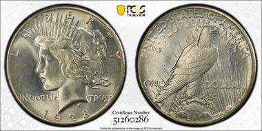 1928 $1 MS65