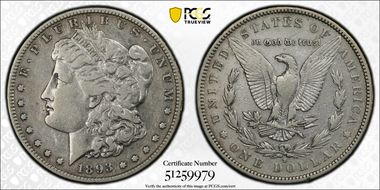 1893-S $1 VF20