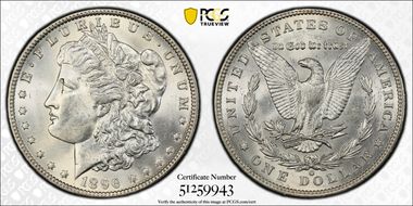 1896-O $1 MS63