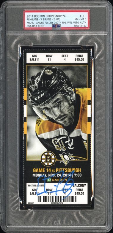 MARC-ANDRE FLEURY 300TH NHL WIN