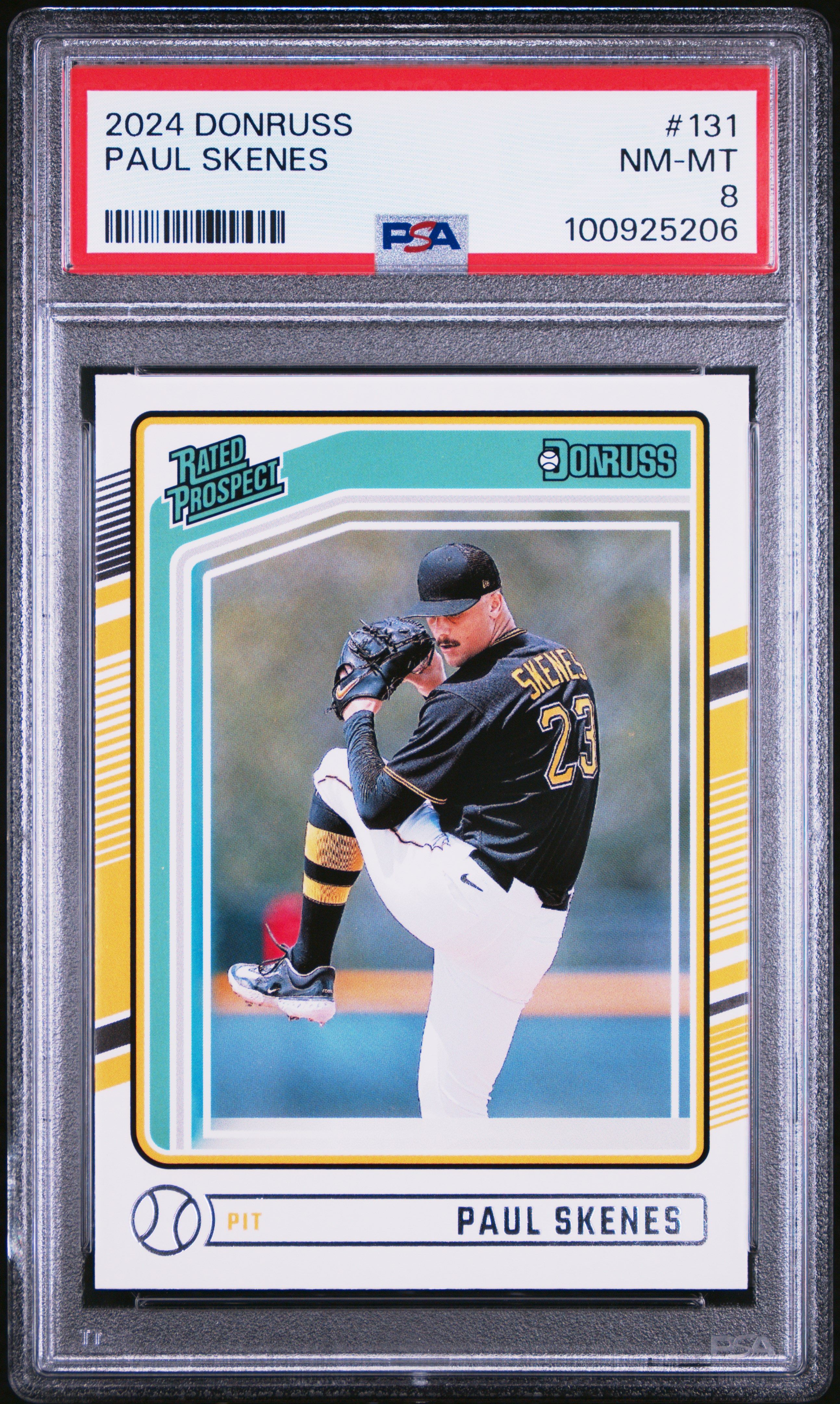 2024 Panini Donruss Paul Skenes #131 Nm-Mt 8 front