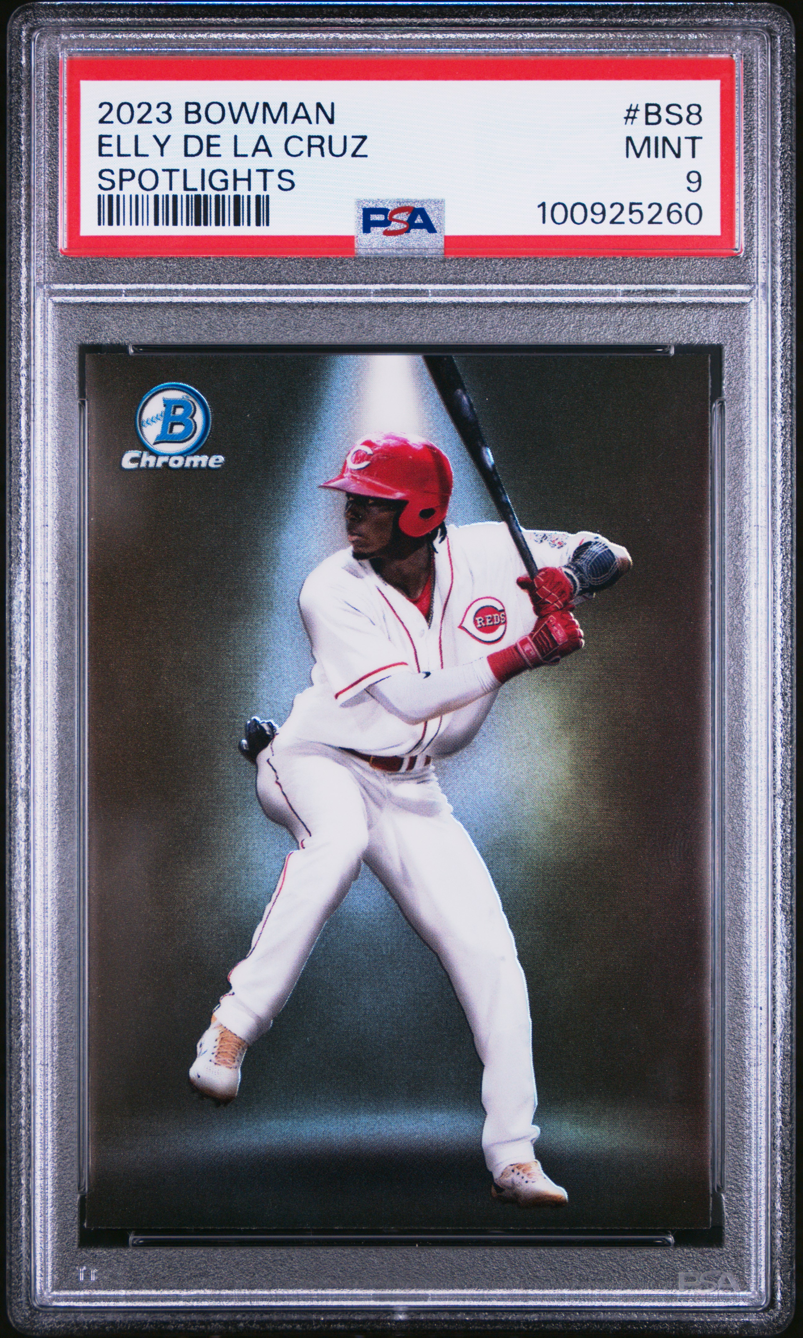 2023 Bowman Spotlights Elly De La Cruz #Bs8 (Spotlights) Mint 9 front