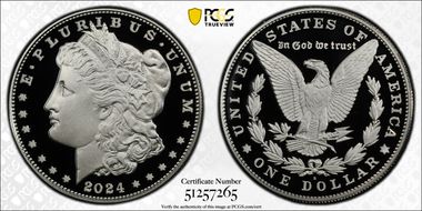 2024-S $1 Morgan Dollar PR70DCAM