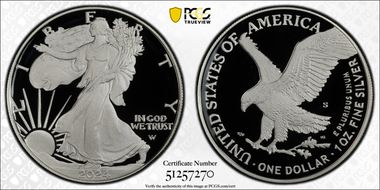 2024-S $1 Silver Eagle PR70DCAM