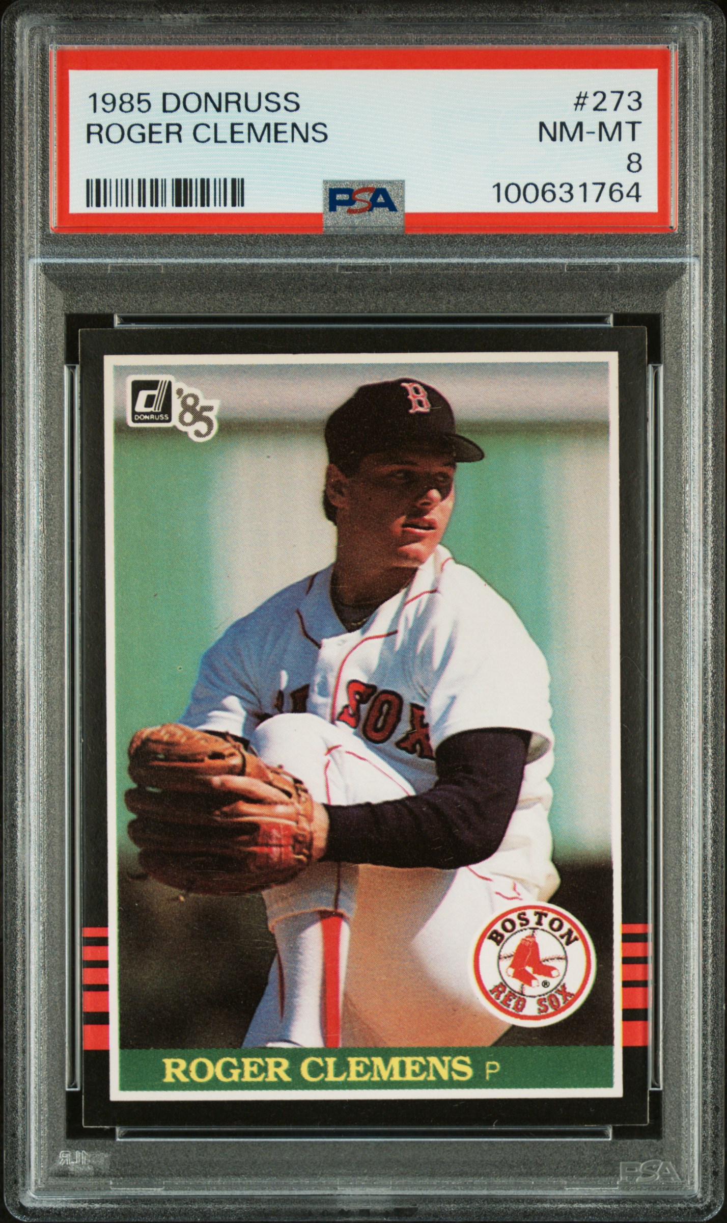 1985 Donruss Roger Clemens #273 Nm-Mt 8 front
