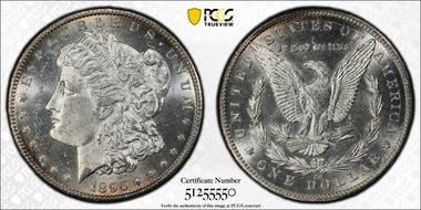 1890-CC $1 MS63