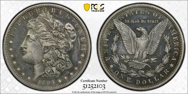 1894 $1 PR55