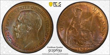1920 1D S-4051 MS65BN