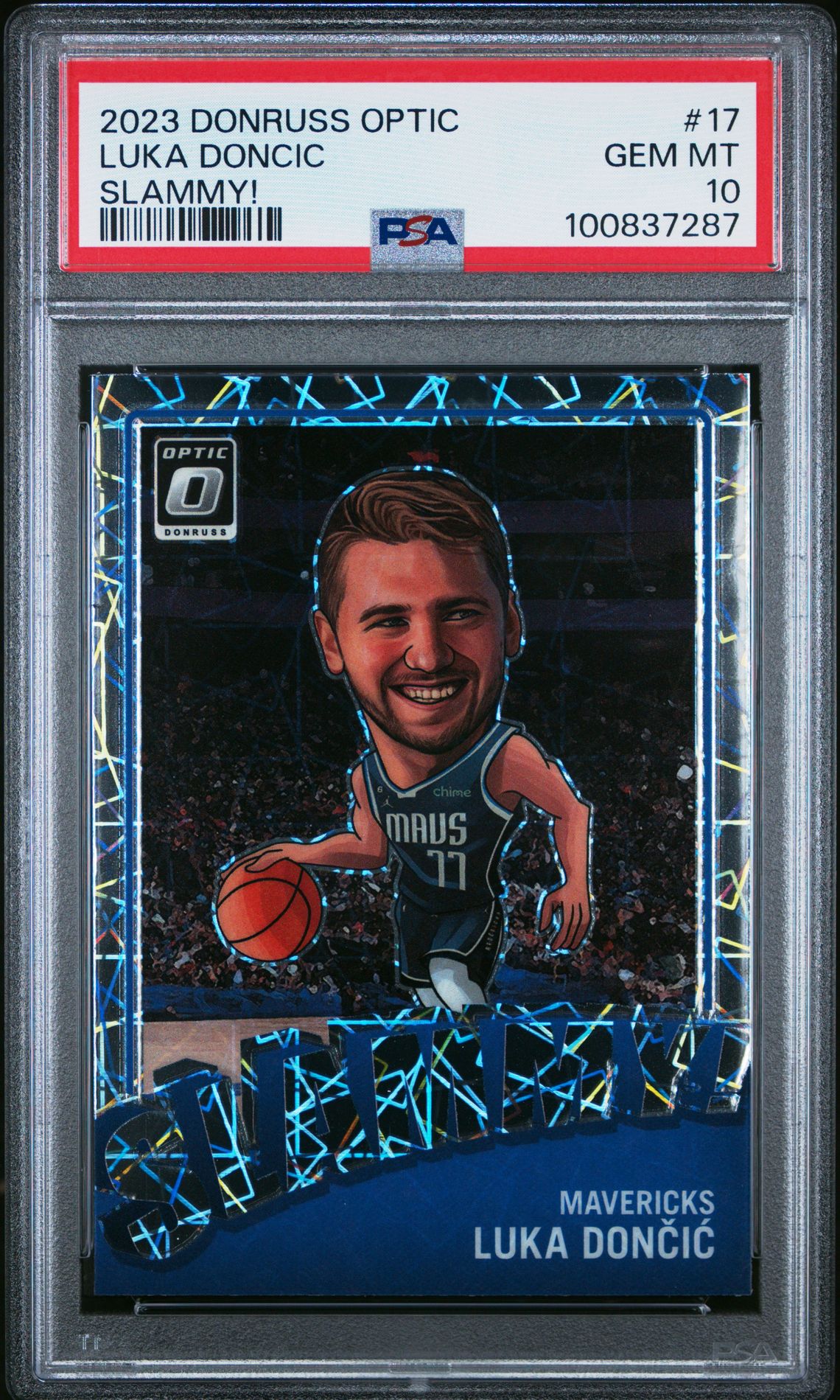 2023 Donruss Optic PANINI DONRUSS OPTIC SLAMMY! #17 Luka Doncic front