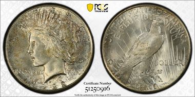 1922-S $1 MS65
