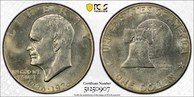 1976 $1 Type 1 MS64